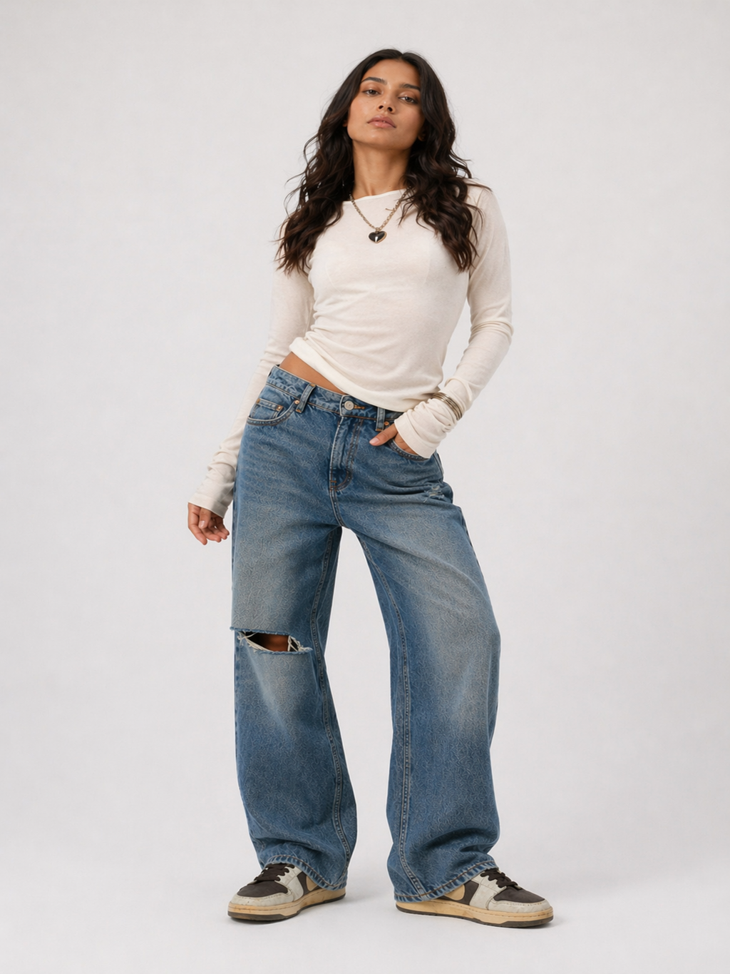 Water Tides Washed Denim