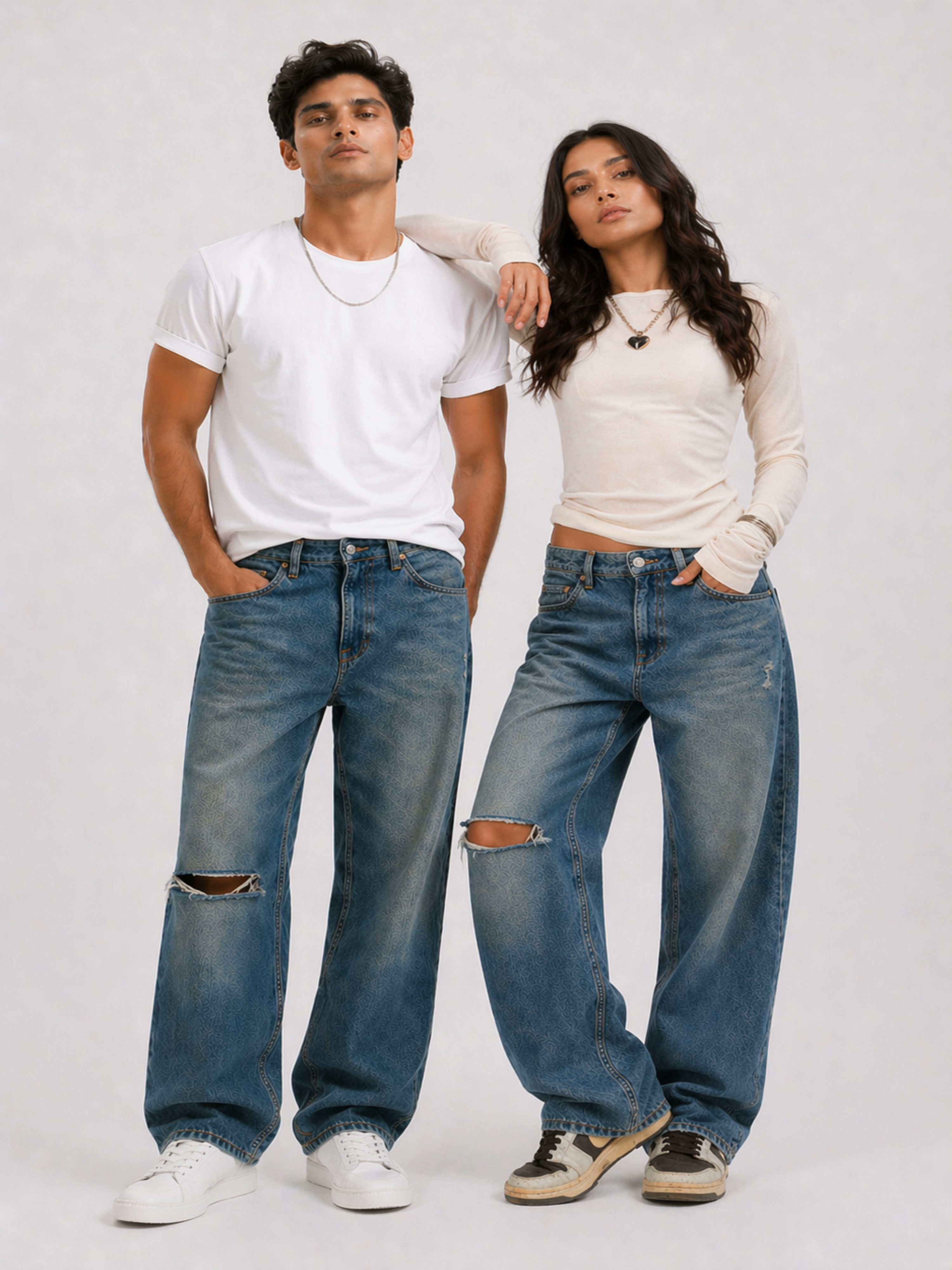 Water Tides Washed Denim