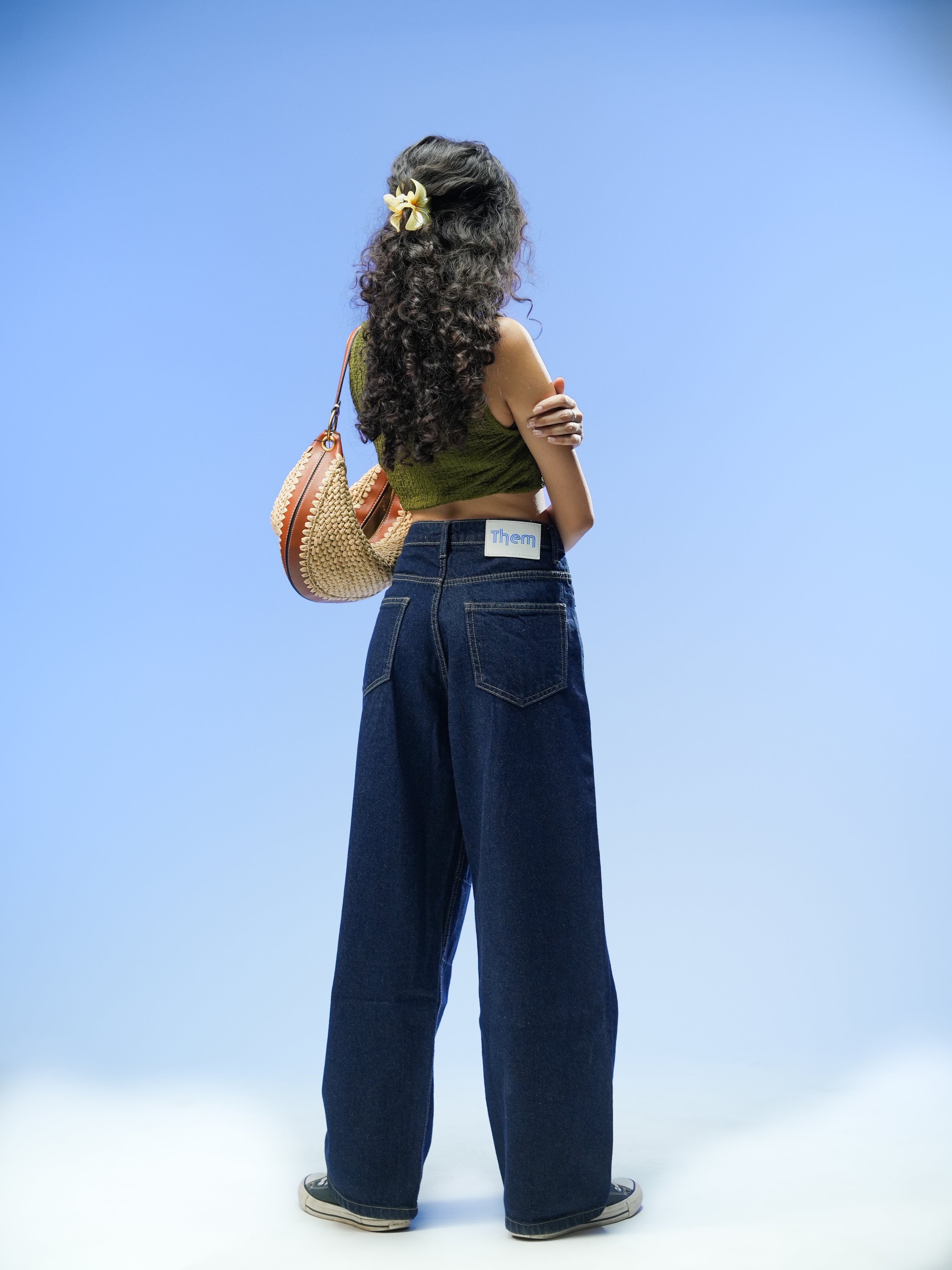 Raw Indigo Washed Denim